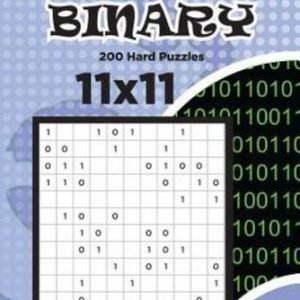 Sudoku Binary - 200 Hard Puzzles 11X11 (Volume 24)