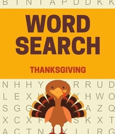 Word Search Thanksgiving: Thanksgiving word search puzzle books for adults (Vol.