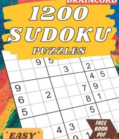 1200 Sudoku Puzzles Book for Adults..., Press, Braincor