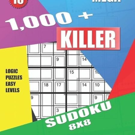 1,000 + Mega sudoku killer 8x8: Logic puzzles easy levels by Basford Holmes (Eng