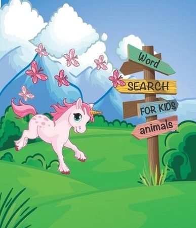 Word Search Books for Kids: Fun and Educational Puzzles with Animals Theme and m
