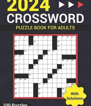 2024 Crossword Puzzle Book for Adults: A Thoughtful Compilation of Puzzles for t