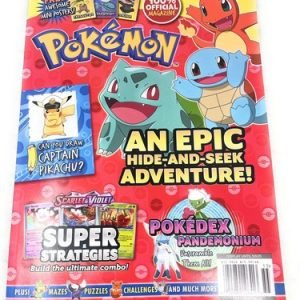 Pokémon 100% Official Magazine An Epic Hide & Seek Adventure Puzzles Games New