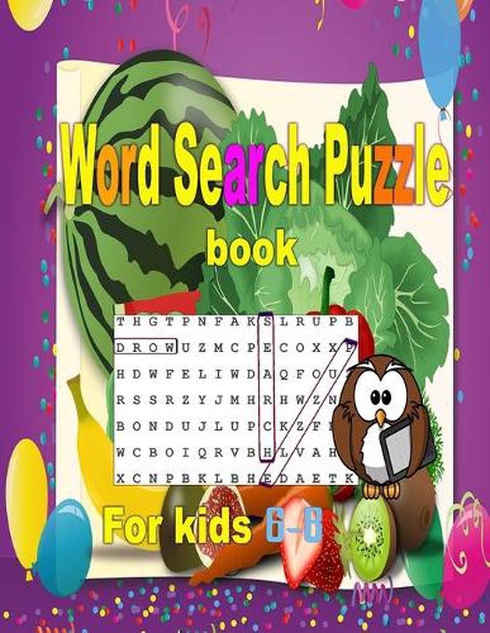 word search puzzle book for kids 6-8: 8,5*11 inch 115 word in 26 pages 21,59*27,