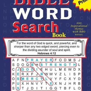 BIBLE WORD Search Book by Jaja Books (English) Paperback Book