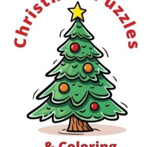 Christmas Puzzles & Coloring: For Kids 7 and under by Charlene Kong Paperback Bo