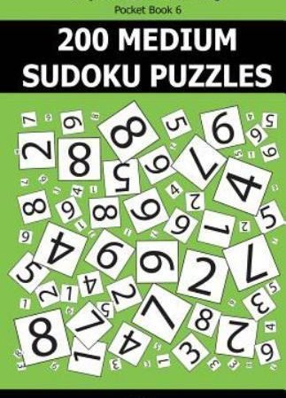200 Medium Sudoku Puzzles: Active Brain Series Pocket Book by Lee, T. K., Lik...