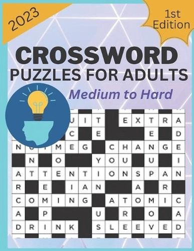 Crossword Puzzles for Adults: Crossword Books for Seniors by Aveen Ash Paperback