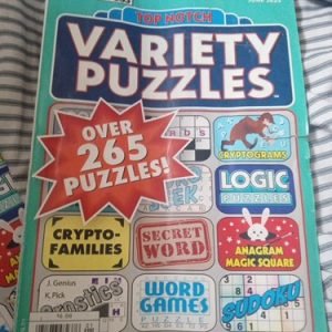 Penny Press Top Notch Variety Puzzles Book
