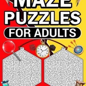 Maze puzzles for adults: A captivating and easy-to-read maze challenge with our