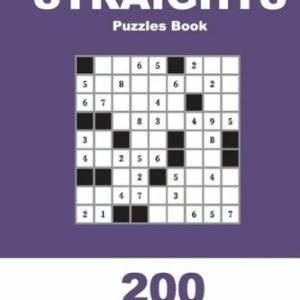 Straights Puzzles Book - 200 Master Puzzles 9X9 (Volume 4)