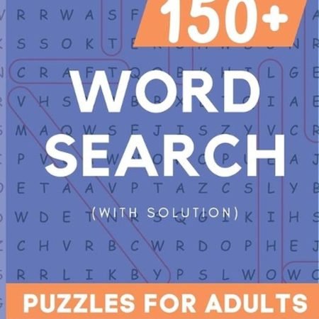 Word Serach Puzzle Book for Adult: 150+ Large Print Word Serach Puzzle Book for
