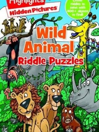 Wild Animal Riddle Puzzles (Highlights(TM) Hidden PicturesÂ® Riddle Puzzl - GOOD