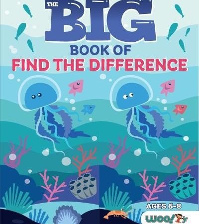 Woo! Jr. Kids Activities The Big Book of Find the Difference (Paperback)