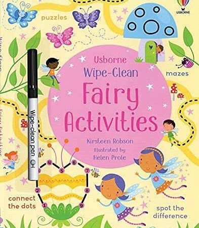 Wipe-Clean Fairy Activities - Paperback By Kirsteen Robson - VERY GOOD