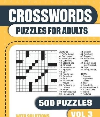 Visupuzzle Books Crosswords Puzzles for Adults (Paperback) (UK IMPORT)