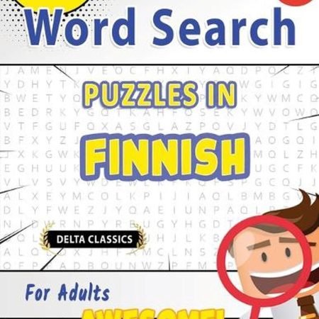 Word Search Puzzles in Finnish for Adults - Awesome! Vol.1 - Delta Classics by B
