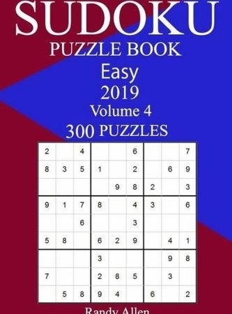 300 Easy Sudoku Puzzle Book 2019