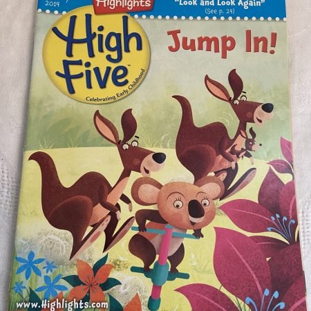 2014 HIGHLIGHTS HIGH FIVE January Reading Puzzles Activities Mini-Book