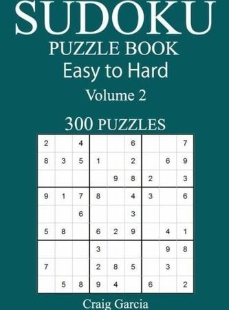 300 Easy To Hard Sudoku Puzzle Book