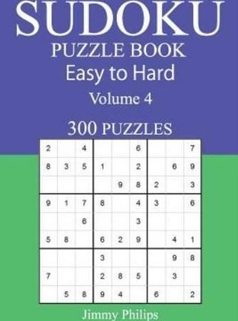 300 Easy To Hard Sudoku Puzzle Book