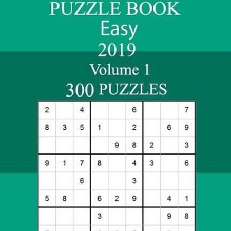 300 Easy Sudoku Puzzle Book 2019 by Jimmy Solovan (English) Paperback Book