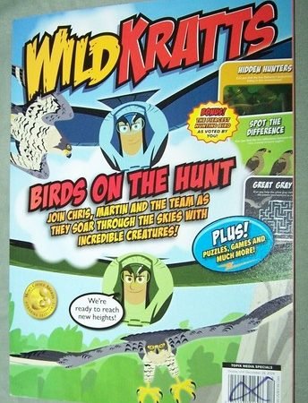 Wild Kratts  Magazine Activity Book  Dec 2024 Birds Games Trivia Topix Media NEW