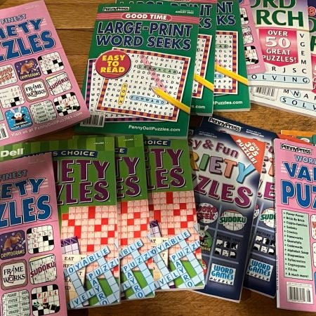 Word Seeks Finds Book Word Search  NEW Lot Crossword Puzzle Activity Lot
