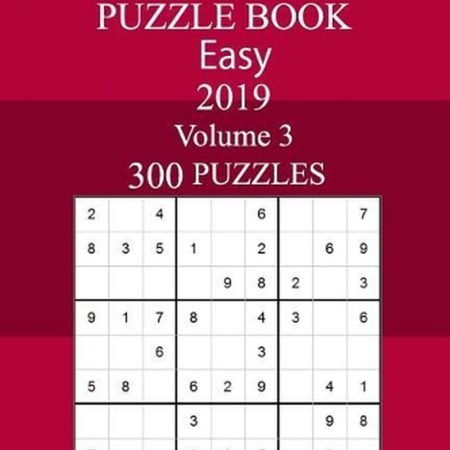 300 Easy Sudoku Puzzle Book 2019 by Sandra Bill (English) Paperback Book
