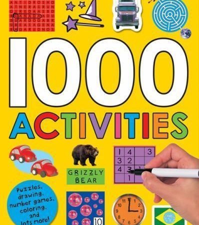 1000 Activities: Puzzles, drawing, number g- 0312506503, paperback, Roger Priddy