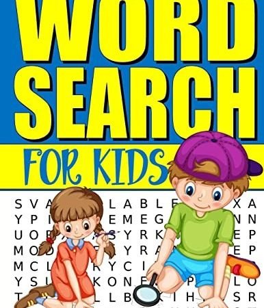Word Search For Kids: 50 Easy Large..., Books, Kids Col