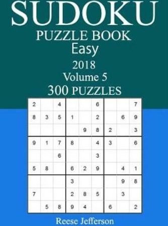 300 Easy Sudoku Puzzle Book - 2018