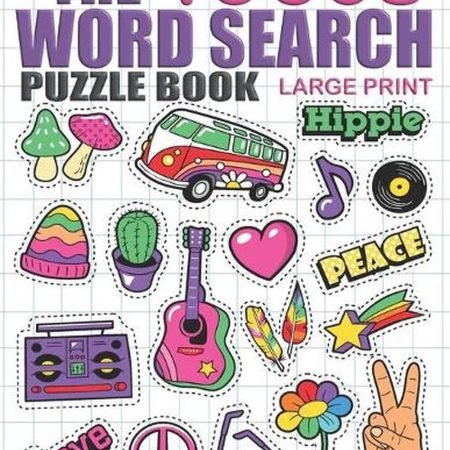 Word Search Puzzle Book The 1960s: Large Print Word Search Books For Seniors, Ea