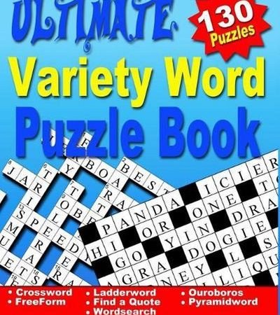 Word Puzzle Book for Adults: Ultimate Word Puzzle Book for Adults and Teenagers