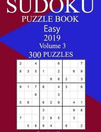 300 Easy Sudoku Puzzle Book 2019