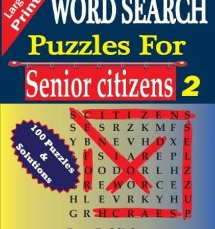 Word Search Puzzles For Senior Citizens