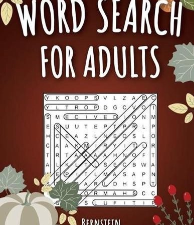 Word Search for Adults: 200 Word Search Puzzles for Adults with Solutions - Larg