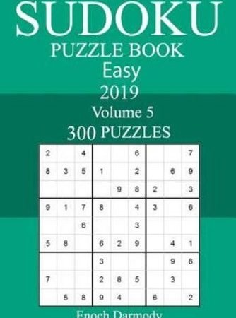 300 Easy Sudoku Puzzle Book 2019
