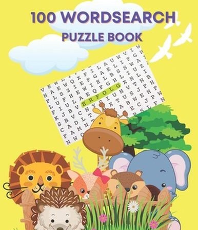 100 wordsearch puzzle book: word search game for kid age 4-8 large print 8.5*11