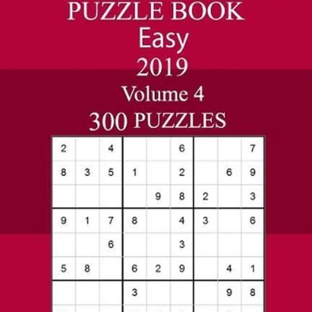 300 Easy Sudoku Puzzle Book 2019 by Sandra Bill (English) Paperback Book