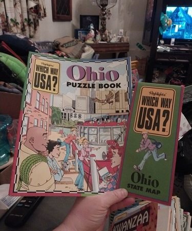 Which Way Usa Ohio Puzzle Book Unused