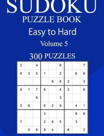 300 Easy To Hard Sudoku Puzzle Book