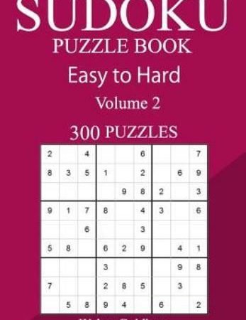 300 Easy To Hard Sudoku Puzzle Book