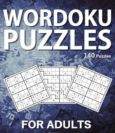 Wordoku Puzzles For Adults: Level: Hard, Large Print Word Sudoku Game For Adults