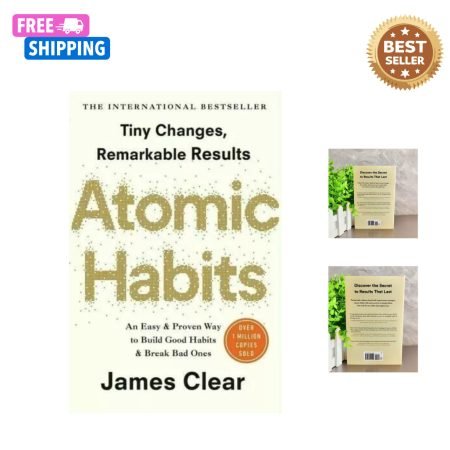 Atomic Habits by James Clear Build Good Habits Brand USA Stock Free Shipping