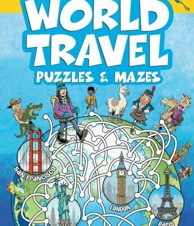 World Travel Puzzles & Mazes, Paperback by Chuck, Whelon, Like New Used, Free...