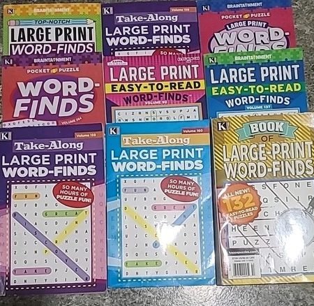 word search books