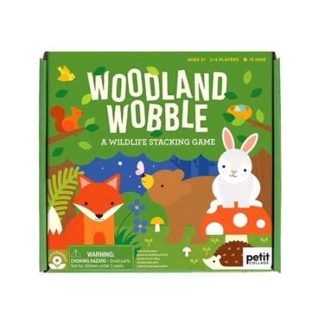 Woodland Wobble: A Wildlife Stacking Game by Petit Collage