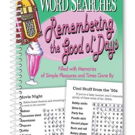 Word Searches Remembering the Good Ol' Days by Product Concept Editors (English)