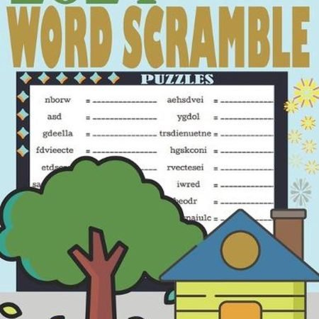 2024 Medium To Hard Word Scramble Puzzles: Word Scramble Puzzles For Adults and